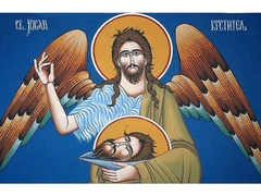 Danas Usjekovanje glave Svetog Jovana Krstitelja