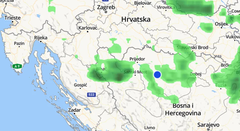 Pratite uživo kako se nevrijeme približava BiH: Stiže ubrzo
