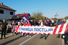 U Pelagićevu održan skup podrške "Granica postoji"