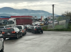 Gužva na GP Šepak, duge kolone vozila