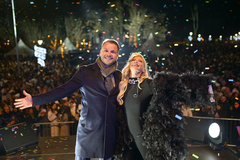 Nataša Bekvalac uvela Banjalučane u Novu godinu, čestitku uputio i Stanivuković 