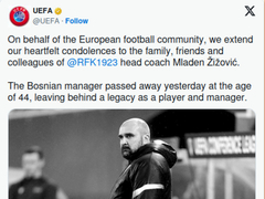 UEFA se oprostila od Žižovića