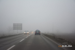 OPREZ! Smanjena vidljivost zbog magle