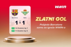 WWIN KLADIONICA ODUŠEVILA IGRAČE: Zlatni gol i W2 prednost donijeli dobitke i pored remija!