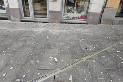 Ponovo se obrušila fasada u Sarajevu: Srećom, izbjegnuta tragedija