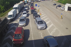 Gužve na granicama pred Prvi maj: Pogledajte gdje su najveće kolone