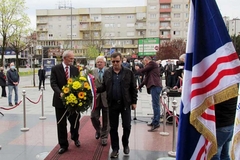 Počast poginulima na 29. godišnjicu formiranja Prve semberske brigade