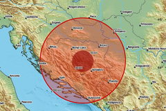 Jak zemljotres zatresao BiH, epicentar kod Zenice