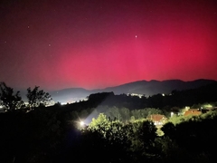 Polarna svjetlost iznad BiH zbog jake magnetne oluje (FOTO)