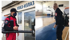 Dezinfekcija osnovnih škola u Bijeljini