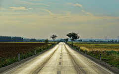 Saobraćaj po suvim ili mjestimično vlažnim kolovozima