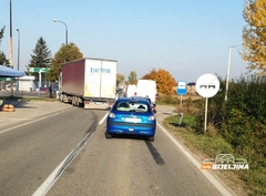 Nezgoda u Janji: Motociklista povrijeđen u sudaru s kamionom