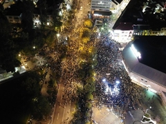 Protest opozicije u Banjaluci (FOTO)