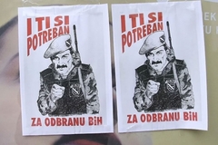 U Sarajevu viđeni plakati “I ti si potreban za odbranu BiH”