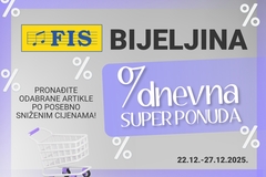 FIS Bijeljina – nova super ponuda sa super cijenama  