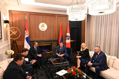 Dodik nakon sastanka sa Vučićem: Zalažemo se za mir, spremni smo da razgovaramo