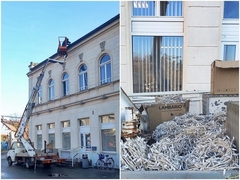 U susret praznicima: Počelo ukrašavanje Gradske kuću u Bijeljini