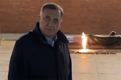 Dodik stigao u Moskvu