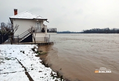 InfoBijeljina kod Pavlovića mosta: Pogledajte vodostaj Drine (FOTO, VIDEO)