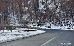 OPREZ poledica u višim predjelima