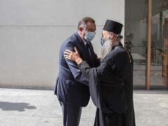 Dodik sutra sa patrijarhom Porfirijem u manastiru Јasenovac