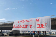 Drugi dan blokade Mosta slobode