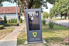 Osvanuo ustaški simbol u selu sa srpskom većinom