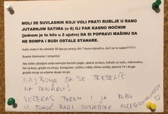 "Popravi tu mašinu čovječe, izbudi nas sve" Balkanci se posvađali zbog pranja veša