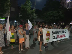 Protest na navodnoj adresi ministra Lončara i zamjenice gradonačelnika