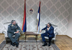 "Značajna uloga za mir i stabilnost" Dodik na sastanku sa komandantom EUFOR u BiH