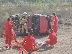 Vatrogasci iz sedamnaest opština Srpske održali taktično pokaznu vježbu “Ugljevik 2023”: Spašavaju ljude i imovinu