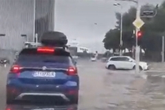 Nevrijeme u Hrvatskoj, poplavljene ulice u Splitu