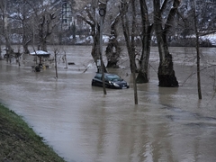 Drina u Zvorniku se povlači u svoje korito