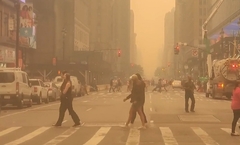 Upozorenja za 55 miliona ljudi: Zagađenje od šumskih požara prekrilo velike dijelove Sjeverne Amerike, stanovnici u panici