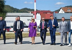 Minić i Cvijanovićeva posjetili kompaniju “Tehnički remont” – Poslovna jedinica TRB Bratunac