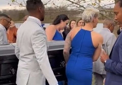 Mladoženja na vjenčanje došao u mrtvačkom sanduku, snimak izazvao lavinu komentara (VIDEO)