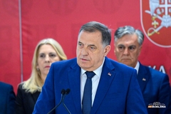 Dodik iz Beograda: Zabrinuti smo zbog saveza čiji je cilj ugrožavanje Srba