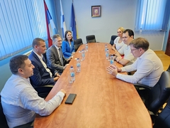 MOSTOVI KULTURE I PRIVREDE: Ruski biznismen na prijemu u opštini Ugljevik