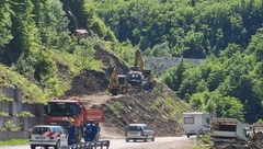 Sanacija klizišta na putu Gacko–Foča: Saobraćaj otežan, radovi trajaće više od mjesec dana