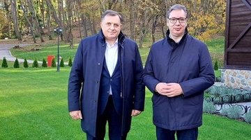DVOČASOVNI SASTANAK: Dodik i Vučić o važnim pitanjama za Srpsku i Srbiju
