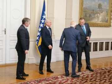 U Sarajevu sastanak članova Predsjedništva BiH sa Boreljom