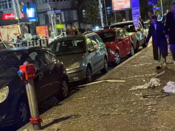 Eksplozija u beogradskom stanu, staklo padalo po prolaznicima