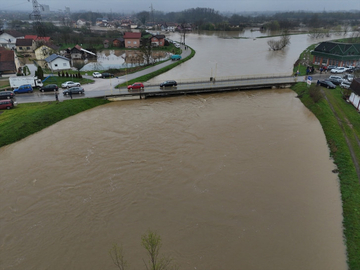 Stabilnija situacija u Srpskoj, vodostaji u blagom padu