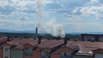 Ugašen požar na deponiji u Bijeljini