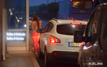 Pojačana frekvencija vozila na izlazu iz BiH