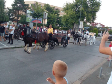 Semberija u ritmu kopita: Najmlađi uživali u fijakerijadi tokom Pantelinskih dana