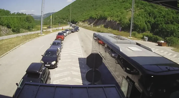 Duža čekanja na izlazu iz BiH prema Crnoj Gori