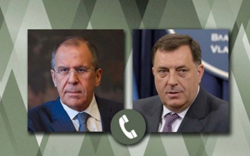 Dodik razgovarao sa Lavrovom: Striktno poštovati Dejtonski sporazum