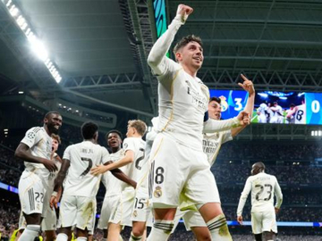 Valverde razbio Siti: Real slavio 3:0 u Ligi šampiona