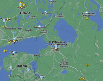 Hitno podignuti borbeni avioni: Zabranjeni letovi na aerodromu u Sankt Peterburgu